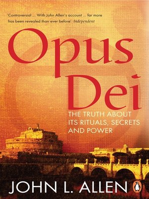 cover image of Opus Dei